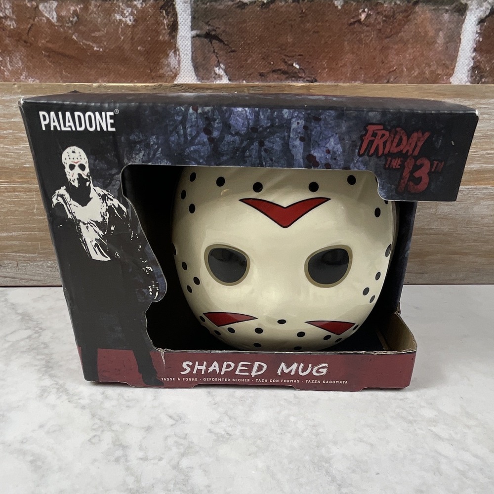 Paladone Friday the 13th Jason's Mask Shaped Mug Boxed Original Movie